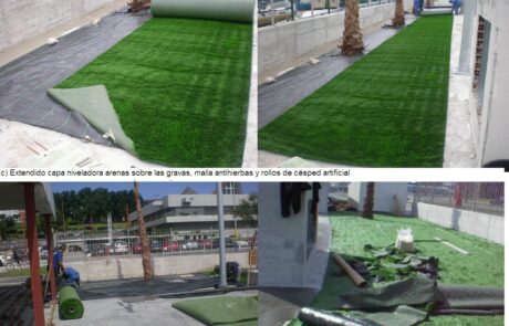 c.Niveladomallaantihierbasyextendidorollodecesped